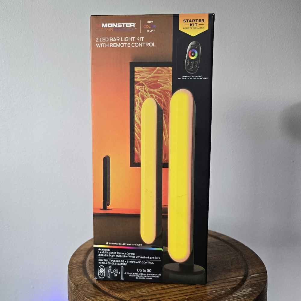 2 LED Bar Light Kit with remote Monster Illuminessence